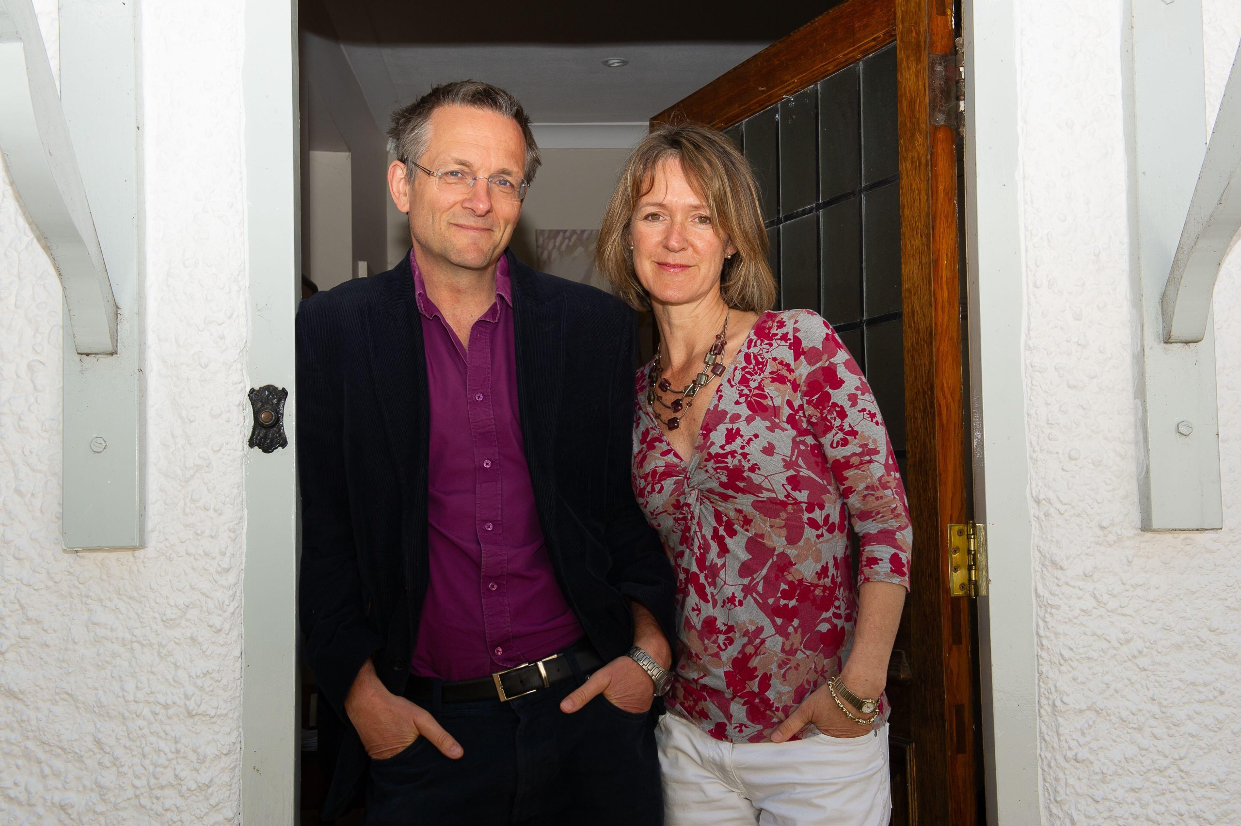 At home with Clare in Buckinghamshire in 2013