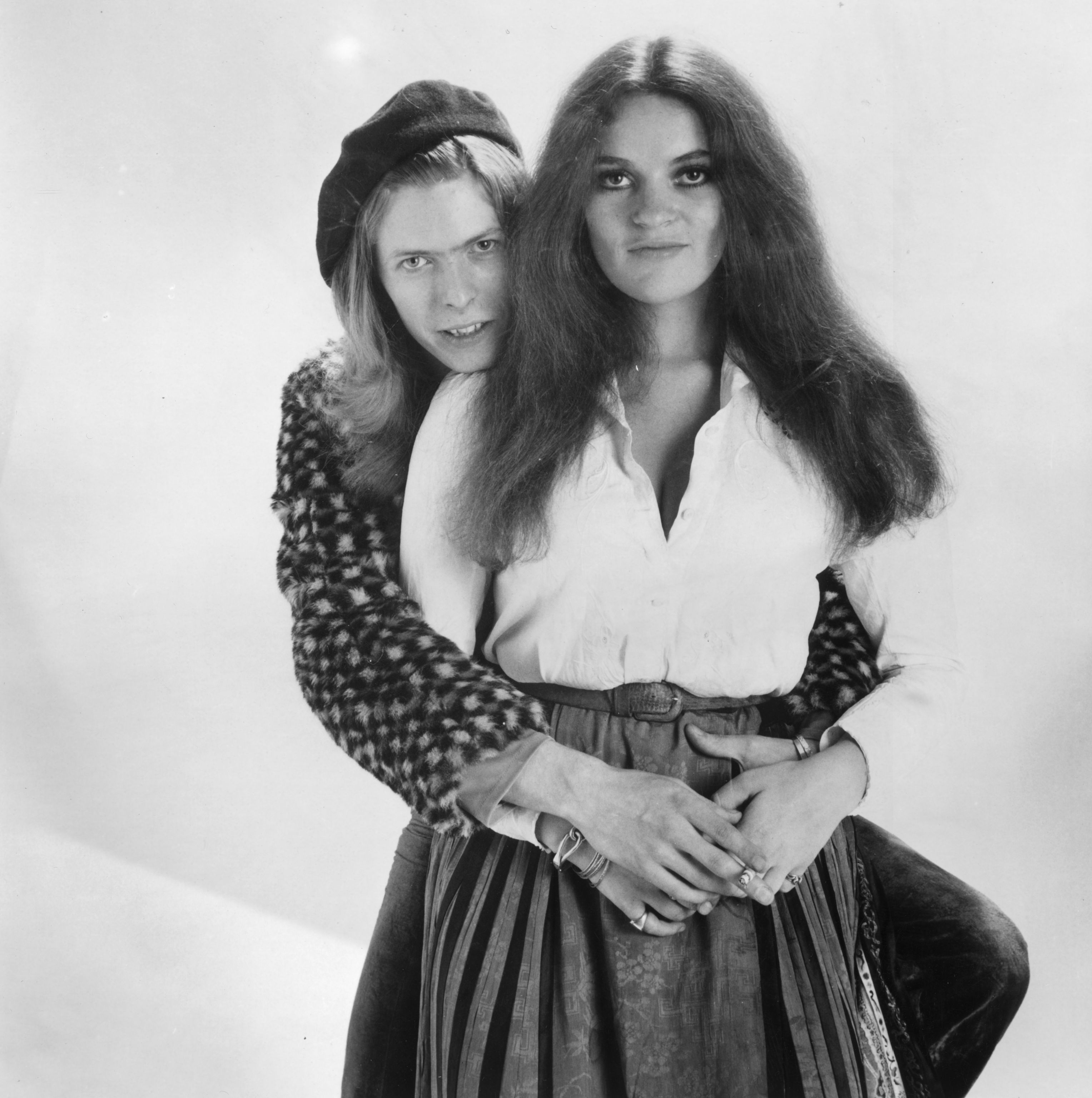 Gillespie with David Bowie in 1971