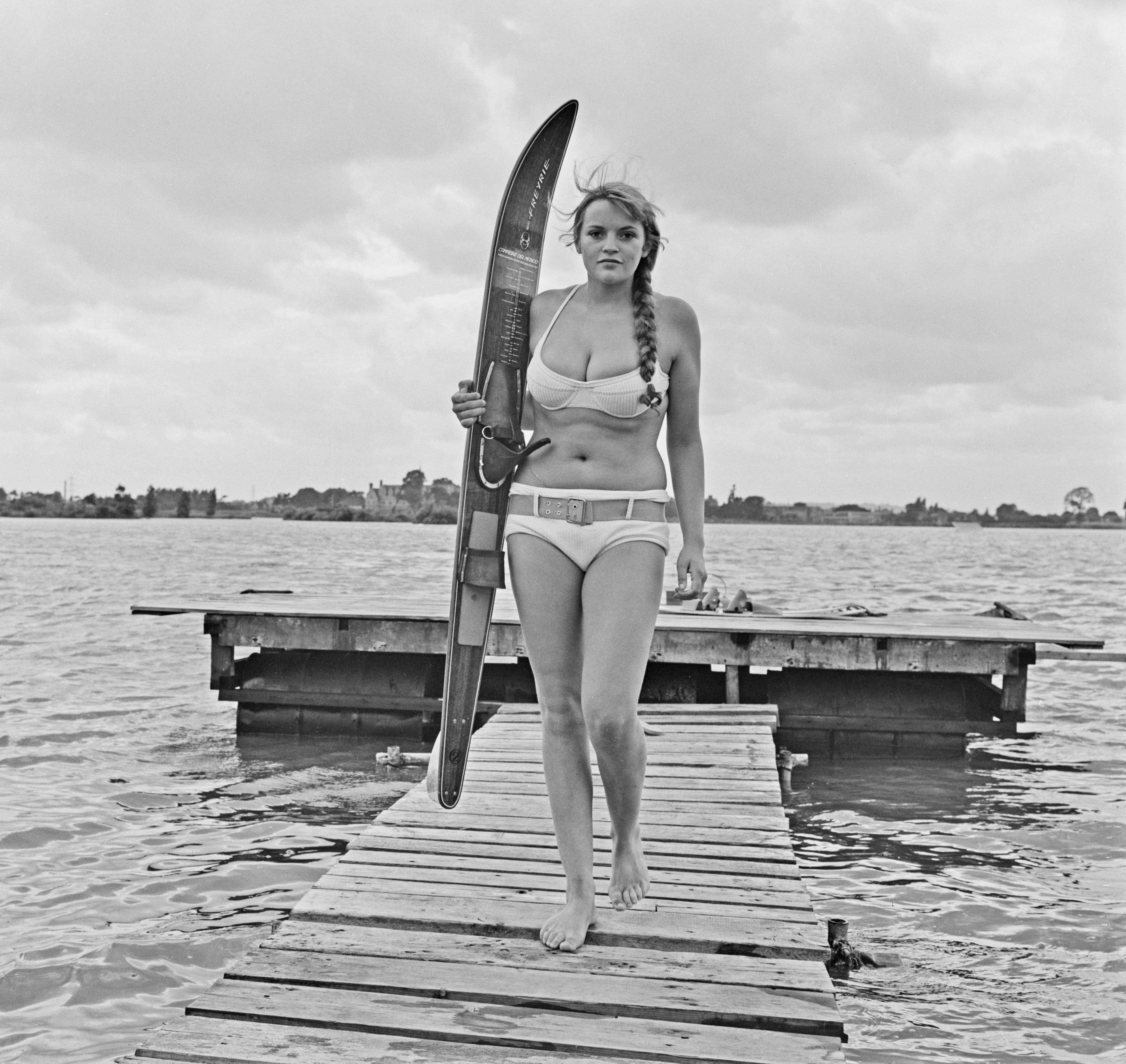 Gillespie was the British junior water-skiing champion for four years in her teens in the 1960s