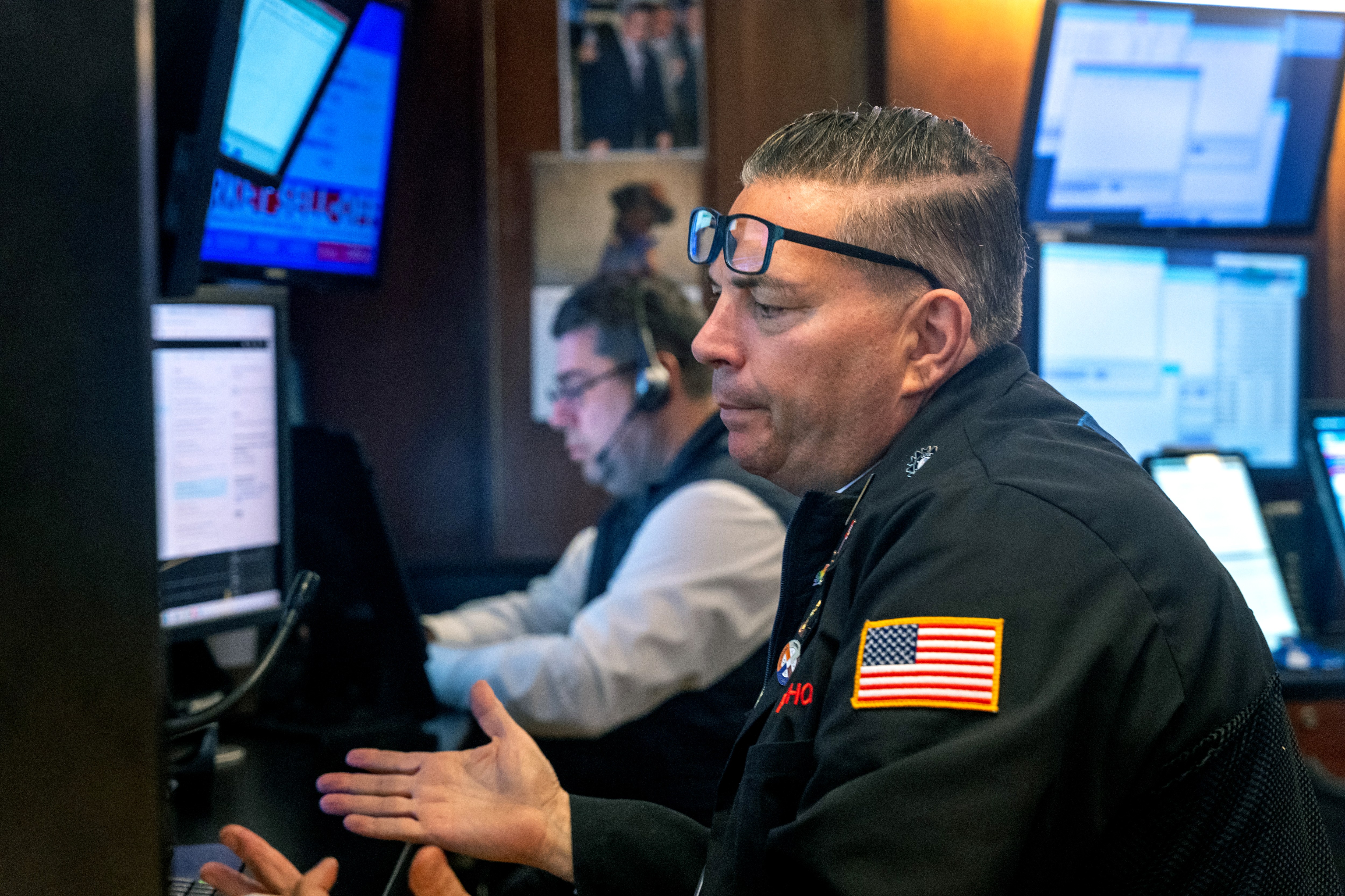 Traders at the NYSE saw stocks plummet